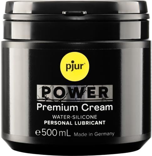 pjur POWER - Fisting glijgel met romige formule voor extra heftige seks - ook voor grote speeltjes & dildo's (500ml)