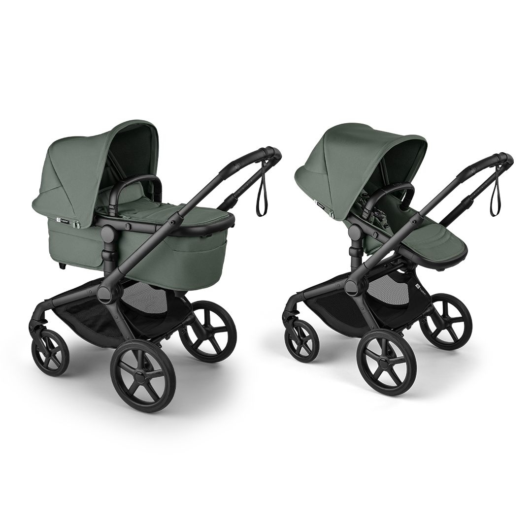 Bugaboo Fox 5 Renew Black - Forest Green