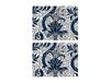 Nordic Nest Åry Home Set de Table Indian Indigo Lot de 2 30x40 cm
