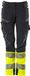 Mascot Accelerate Safe Pantalon met kniezakken 19178-511 - marine foncée/jaune fluo - C50 - 82