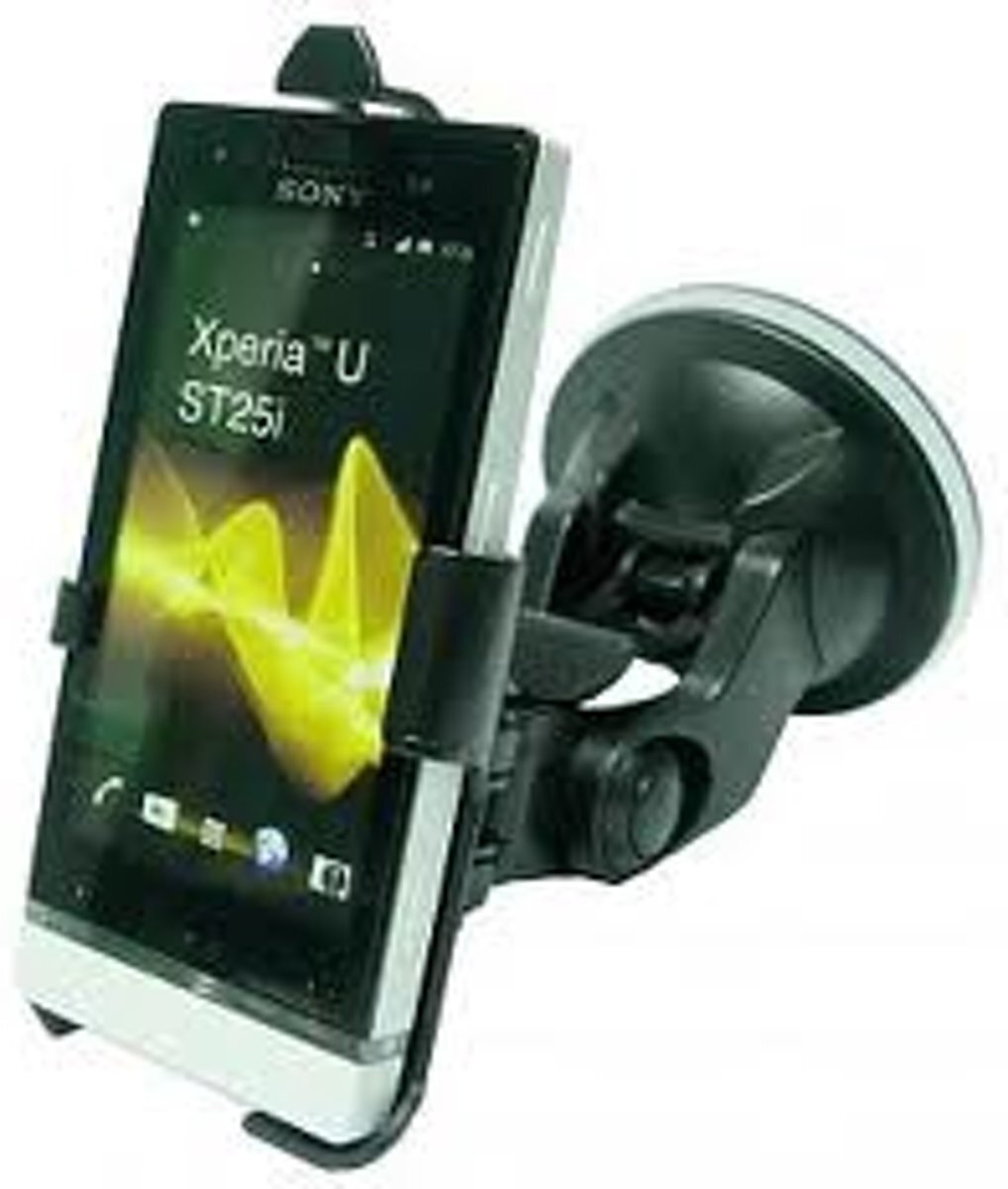 Haicom Houder HI-213 Sony Xperia U met Zuignap Autohouders van