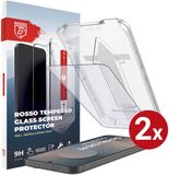 Rosso Screenprotector Geschikt voor Samsung Galaxy S25 FE | 9H Tempered Glass | 2-Pack