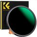 K&F Concept 77mm ND3-1000 Nano-X MRC HD variabel grijsfilter ND filter 2 - 10 stops