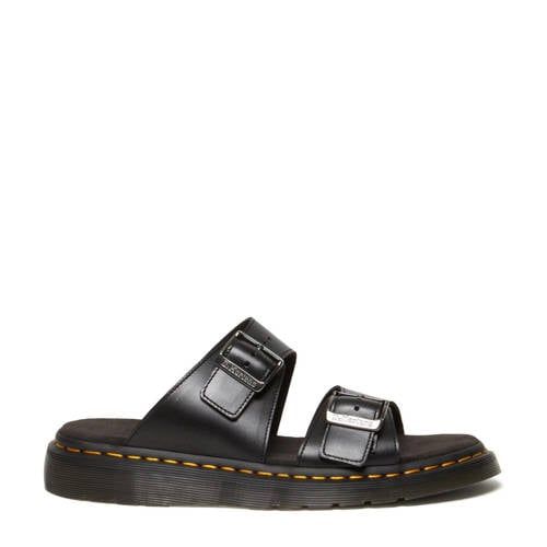 Dr. Martens Josef Leather Slippers - Black