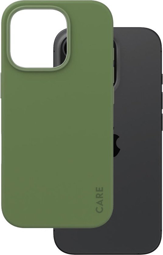 CARE by PanzerGlass Fashionable Case - Groen w. MagSafe iPhone 16 Pro