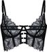 Hunkemöller Bea Non-Padded Underwired Longline Bra Zwart