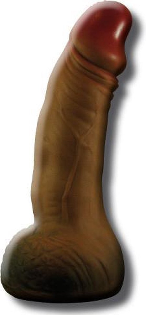 DIVERTY SEX Penis Shaped Piggy Bank Brown 22.5 cm