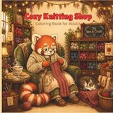 The Cozy Knitting Shop Coloring Book for Adults