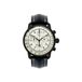 Zeppelin - 7680-3 - Montre bracelet - Homme - Quartz - Chronographe - Bracelet en cuir noir - Cadran blanc