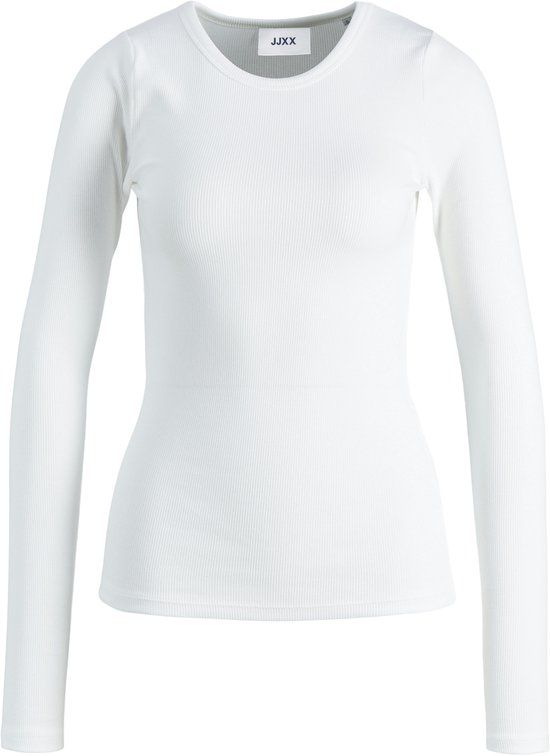 JJXX GIRL JACK&JONES - JXFREYA STR LS RIB TEE JRS NOOS GRL - Meisjes - Lange mouwen shirts - Maat 164 - Wit