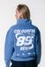 Colourful Rebel CR 85 Washed Zip Sweat - Medium Blue - M
