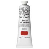 Winsor & Newton Artists' Oil Colour, professionele olieverf met maximale pigmentering en lichtechtheid - 37ml, Transparent Maroon