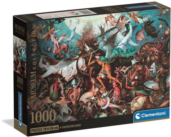 Clementoni - Puzzel - 1000 Stukjes - The Fall of the Rebel - Puzzel Voor Volwassenen