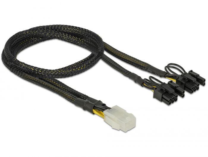 DeLOCK 85455 - Kabel - 0,3 m - Zwart