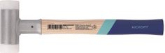 TECWERK Schonhamer L.385mm Kop-D.50mm Hickory terugslagvrij hard Nyl.wit