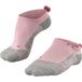 Falke GO2 Pomponsokken, rose/gris