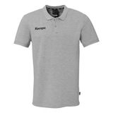 Kempa Prime poloshirt Dark Grau Melange M