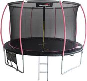 Viking Choice Trampoline met veiligheidsnet en ladder - 244 cm - Roze en Zwart - CE-gecertificeerd