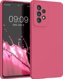 kwmobile Samsung Galaxy A53 5G hoesje - TPU siliconen hoesje - Awesome Pink