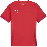 PUMA teamGOAL Matchday Jersey jr Unisex Sportshirt - PUMA Red-PUMA White-Fast Red