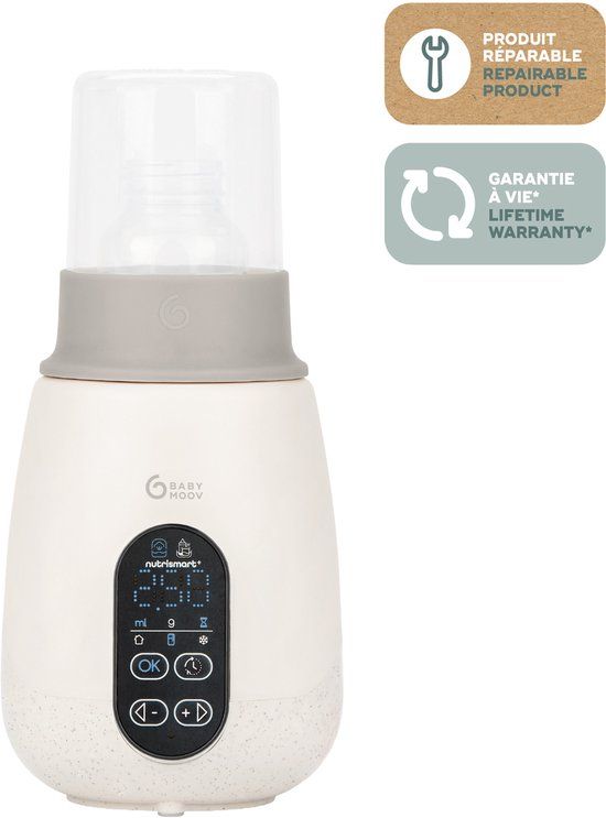 Babymoov NutriSmart+ Flesverwarmer Mineral Beige