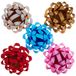 Hallmark Kraftpapier geschenkstrikken (5 strikken: goud, wit, blauw, rood, roze) voor verjaardagen, Kerstmis, afstuderen, babyborrels, cadeautjes