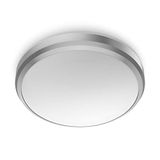 Philips My Garden Doris Plafondlamp - 6 W - Warm Wit Licht - 2700K - IP54 Weerbestendig - Zilver