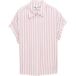 Tom Tailor - Blouse ample à rayures - Taille 44 - light elderberry stripe