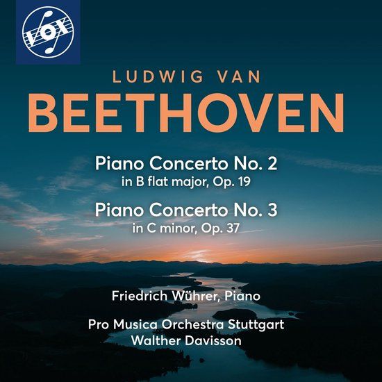 Beethoven: Vox Beethoven: Piano Concertos Nos. 2 & 3 (CD)