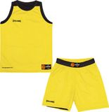 Spalding Double Face Reversible Basketbalset Enfants - Geel / Zwart - Maat 152