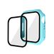 Compatibel iwatch7 Compatibel met iwatch7 horlogekast, iwatch7 beschermhoes, PC+ gehard filmhoesje en film één, 45 mm beschermhoes - smaragdgroen