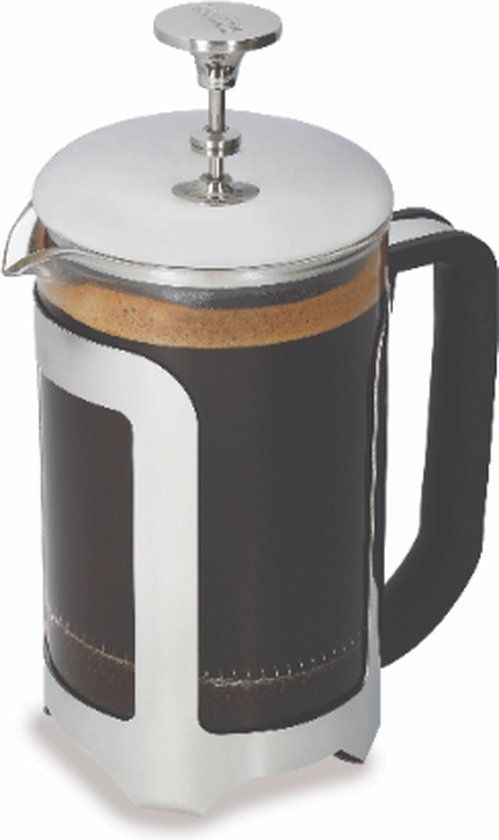 La Cafetière Roma Cafetière - 6 Cups - Stainless Steel - Silver