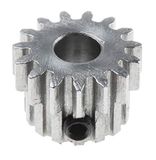 RS PRO tandwiel van staal, 15 tanden, boring 6 mm