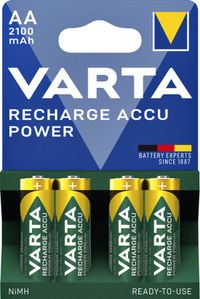 Varta Oplaadbare AA Batterijen NiMH - 2100mAh - 40 stuks