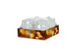 Nataluna Witte stompkaars 3,9 x 5 4 stuks