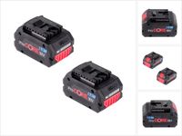 Bosch set 2x ProCORE 18 V 8,0 Ah Batterie Professionnelle Li-Ion ( 1600A016GK )