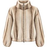 Zoe Paris Bomber Collar Necklace Synthetic Leather