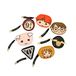 Harry Potter gesorteerd HP-Chibi tellerweergave, meerkleurig