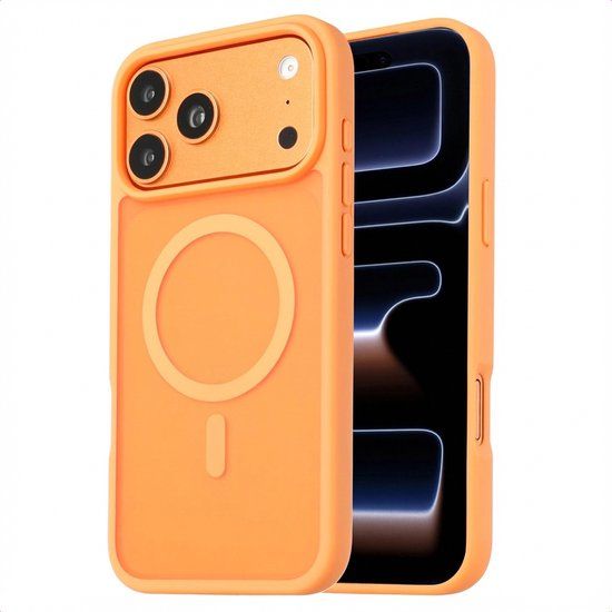 imoshion Color Guard Backcover met MagSafe voor de Apple iPhone 17 Pro - Oranje