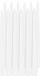 Trend Candles Dinerkaarsen - 24x - wit - 13 branduren - 30 cm