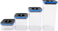Preston Bait Safe Container 1.2L Blauw/Transparant/Zwart