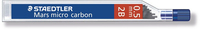 Staedtler Mars Micro Carbon 2B Potloodstift Navulling - 0.5 mm - Zwart - 12 stuks