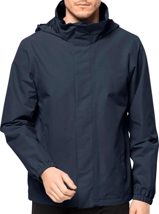 Jack Wolfskin STORMY POINT 2L JKT M Men's Outdoor Jacket - night blue - Size M
