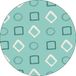 Bonateks Ronde digitaal bedrukte muismat, antislip onderkant, voor kantoor en thuis, diameter: 22 cm