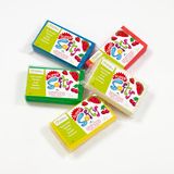 MY MANDARINE SO0880005K01C - Pak van 5 blokken SuperSofty boetseerklei 350 g - Vanaf 2 jaar - Basis kleuren assortiment