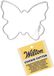 Wilton Koekjes Uitsteker - Vlinder - Metaal - Zilver
