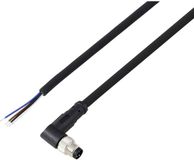 TRU COMPONENTS TC-13751864 Aansluitkabel M8 x 1 Aantal polen (sensoren): 4 Stekker, haaks 5 m 1 stuk(s)