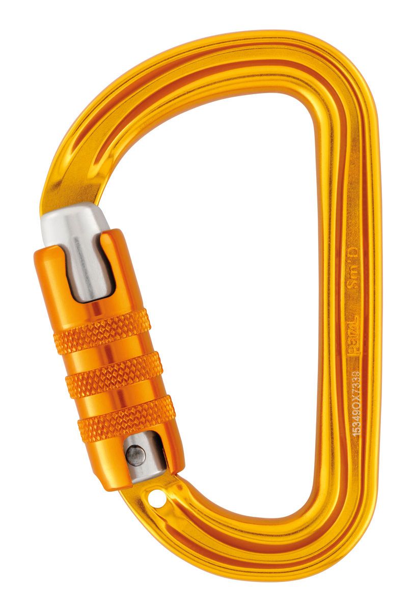 Petzl M39A S - Afdaalacht - geel