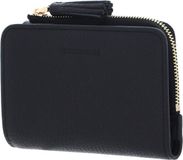 COCCINELLE Leren Portemonnee Tassel Wallet Noir Zwart