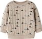 NAME IT Sweatshirt 'NBMROTRAINY' opaal / hellblau / taupe / schwarz